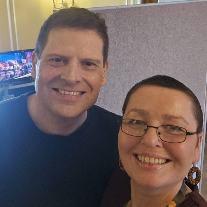 Selfie mit Jan Ullrich bei „Sportler des Jahres 2025“ während meiner Arbeit als Make-up-Artist